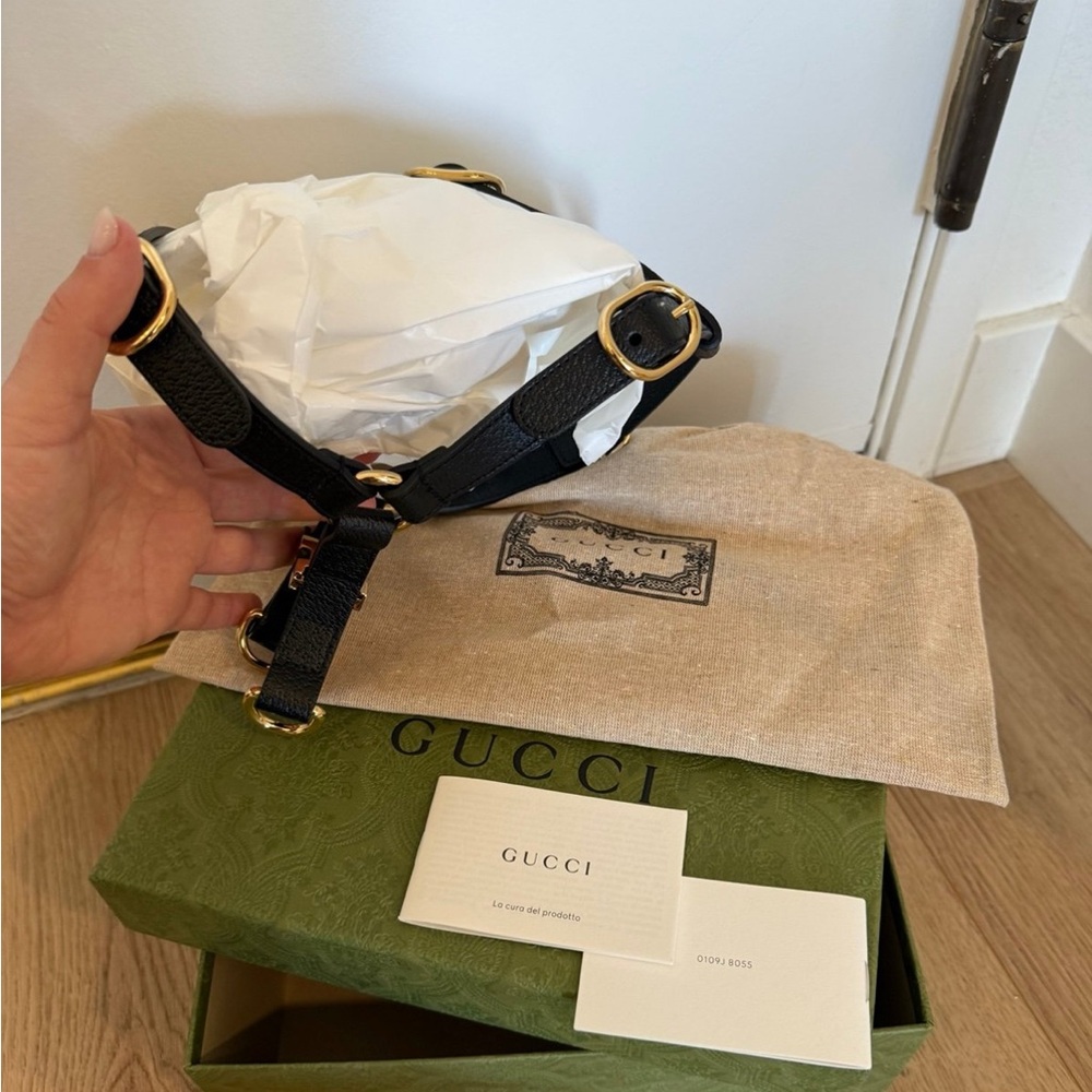 Gucci Demetra Pet Harness Size M NWB